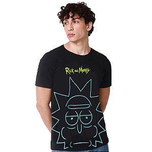 Camiseta Rick & Morty Heads By Piticas: Minimalismo Interdimensional!
