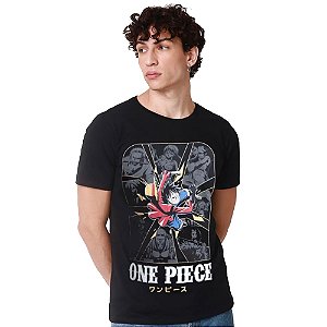 Camiseta One Piece Grupo Wanted By Piticas