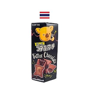 Biscoito Koala Lotte Chocolate Amargo 33g – Tailândia