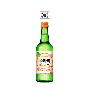 Soju Coquetel de Yogurt Chum Churum 360ml – Coreia do Sul