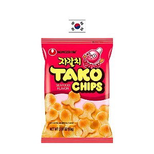 Salgadinho Tako  Nong Shim Sabor Polvo 60g – Coreia do Sul