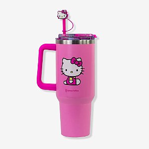 Caneca Térmica Tumbler Hello Kitty 1,15L