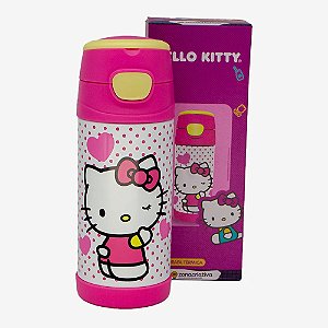 Garrafa Térmica Infantil Top Handle Hello Kitty 350ml