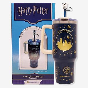 Caneca Térmica  Tumbler Hogwarts Casas Harry Potter 1,15L