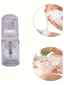 Frasco pump espumador para higiene facial - 30ml