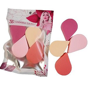 Esponja Para Maquiagem - 4 Unidades - Sabrina Sato