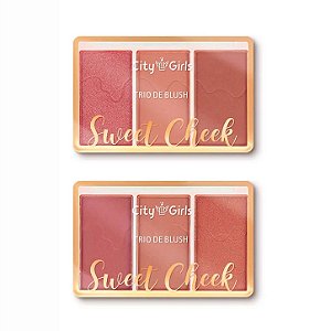 Trio de blush sweet cheek - City Girls
