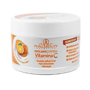 Esfoliante corporal vitamina c - Phallebeauty