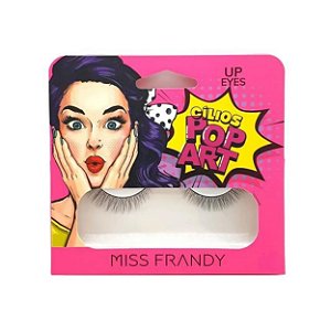 Cílios pop arte efeito up eyes - Miss frandy