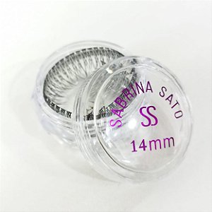 Cílios tufinho 14 mm seda de potinho - Sabrinha Sato