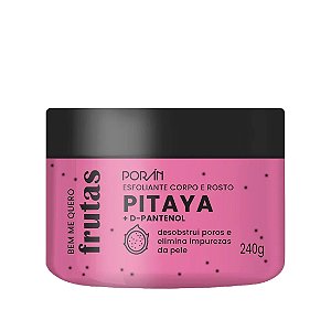 Esfoliante corpo e rosto pitaya bem me quero - Porán