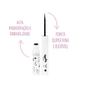 Delineador líquido preto melu - Ruby rose
