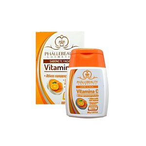 Sabonete facial vitamina C - Phállebeauty