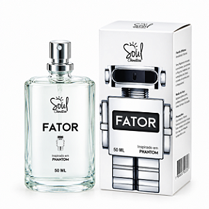 Deo colônia fator 50ml - Soul cosméticos