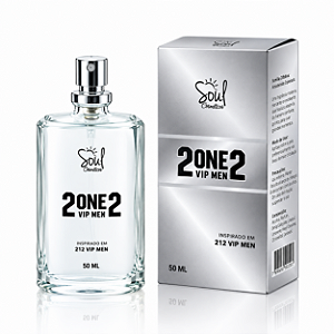 Deo colônia 2 one 2 vip men 50ml - Soul cosméticos