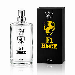 Deo colônia black f1 50ml - Soul cosméticos