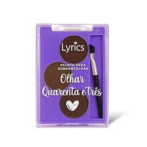 Paleta para sobrancelha - Lyrics