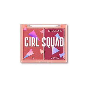 Blush em pó e cremoso girl squad - SP Colors