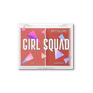 Blush em pó e cremoso girl squad - SP Colors