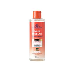 Água micelar com nano vitamina C 200ml - Phállebeauty