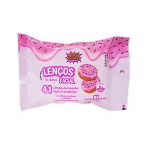 Lenços umedecidos 4 em 1 Donuts - Super poderes