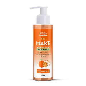Sabonete líquido pré maquiagem vitamina C 200ml - Face beautiful
