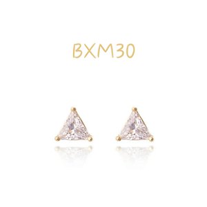 Brinco ponto de luz dourado - Ximena