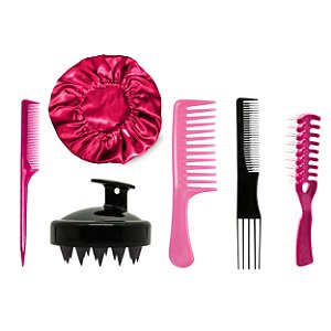 Kit conjunto de escovas para penteado