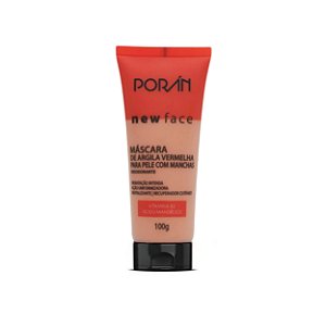 Máscara de argila vermelha 100g - Porán