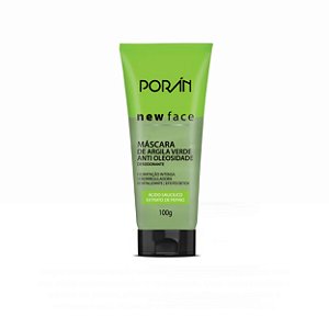 Máscara de argila verde 100g - Porán