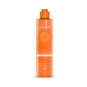 Sabonete líquido corpo e rosto vitamina C - Ludurana