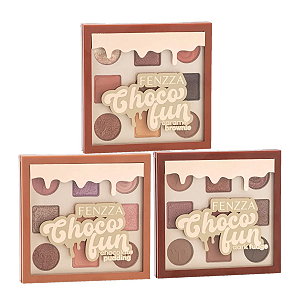 Paleta de sombras choco fun - Fenzza