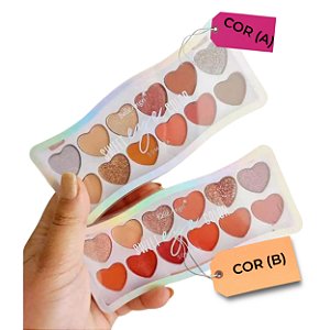 Paleta de sombras sweet eye color 12 cores - Belle Angel