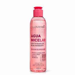 Água micelar rosa mosqueta - Ludurana