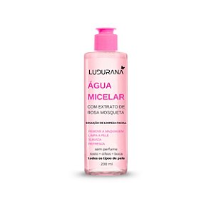 Água micelar rosa mosqueta - Ludurana