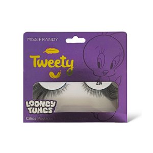 Cílios postiços efeito foxy eyes linha tweety - Miss frandy
