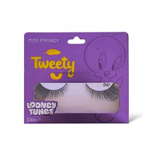 Cílios postiços efeito foxy eyes linha tweety - Miss frandy