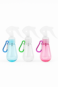 Frasco borrifador com chaveiro - 60ml