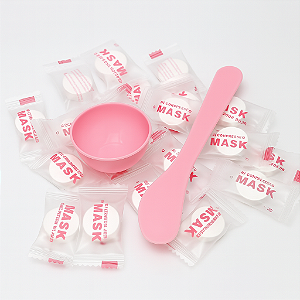Máscara facial de compressão descartável