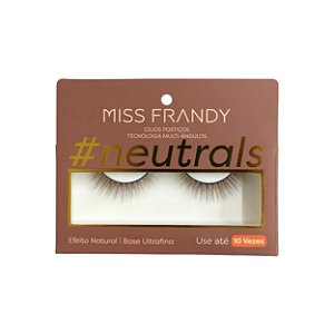 Cilios postiços neutrals - Miss frandy