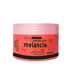 Esfoliante corpo e rosto melancia - Miss Lary