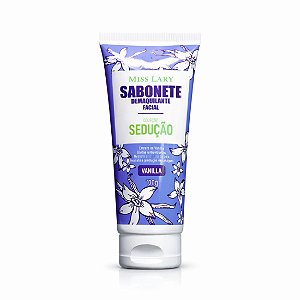 Sabonete demaquilante facial vanilla - Miss lary