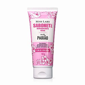 Sabonete demaquilante facial flor de cerejeira - Miss lary