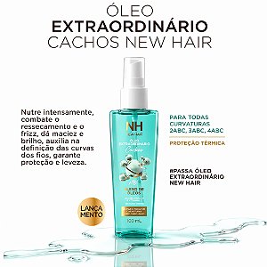 Óleo extraordinário cachos - New Hair
