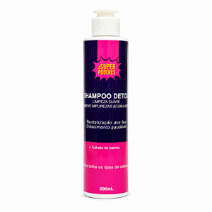 Shampoo detox revitalização dos fios - Superpoderes