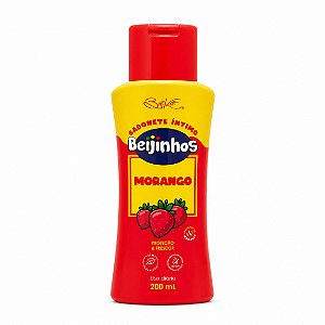 Sabonete íntimo beijinhos morango 200ML - Belkit