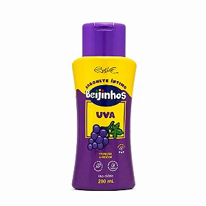 Sabonete íntimo beijinhos uva 200ML - Belkit