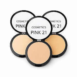 Pó compacto waterproof - Pink 21