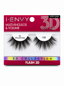 Cilios postiços 3D Multi-Ângulos