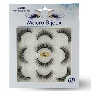 Cílios Postiços 6D  Mink lashes
